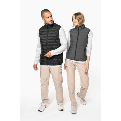 Ladies' lightweight sleeveless padded jacket